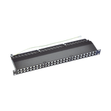 Panel de parcheo de impacto (110) blindado de 48 puertos Cat6A
