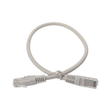 Cable de parcheo UTP cruzado Cat6 0.4 m - Gris
