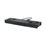Kit de 2 Ventiladores (12 x 12 cm) con 3 Tomas de Corriente 110 Vca/50 Hz con Clavija