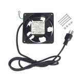 Ventilador 110 Vca de 12 x 12 cm con Cable y Clavija