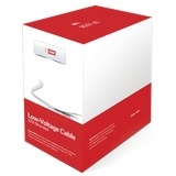 Cable de Cobre Industrial, 6 conductores calibre 22 de color blanco, para aplicaciones de alarmas / Control de acceso / Automatización / Intercoms y TV porteros, Bobina de 152.5 Metros.