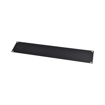 Tapa Ciega para Rack de 19in, de 2UR, Color Negro