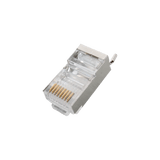 Conector RJ45 para Cable FTP/STP Categoría 5E - Blindado con pin a tierra