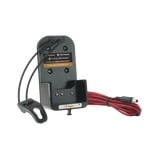 Cargador vehicular Logic para radios NX220/NX420/TK2140/3140 para baterías KNB24LS/25A/26N/KNB35L/40L/40LCV/55L/29N