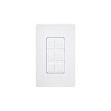 Caja de pared para contactos varios, 6 mini espacios.