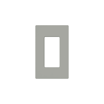 Placa de pared 1 espacio, para atenuador (dimmer), switch ó control remoto PICO inalámbrico.