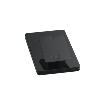 Base de mesa para un control remoto inalámbrico LUTRON. Con goma para evitar deslizamiento.