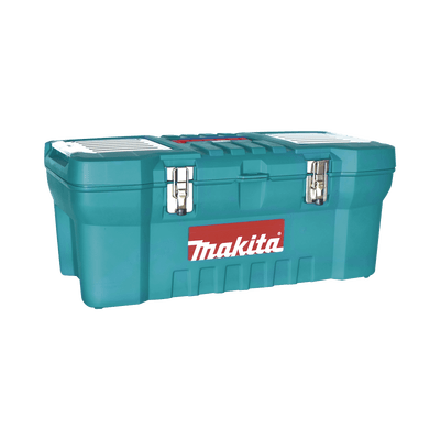 Caja de herramientas de 24" con doble cerradura de metal (60 x 25 x 30 cm)
