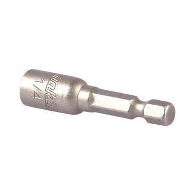 Adaptador magnético de 1/4" hexagonal para taladro.
