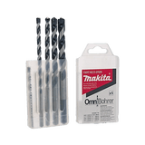 Juego de 5 Pzas. de Broca para Concreto con Punta de Carburo (3/16", 1/4", 5/16", 3/8" y 1/2")
