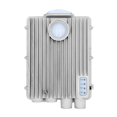 Radio Backhaul PTP, Antena integrada de 8 dBi, MIMO 4X4, 4.9 - 6.4 GHz, IP67, Velocidad hasta 3 Gbps, Adaptación automática al entorno, Monitoreo a través de la nube