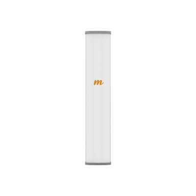 Antena Sectorial MIMO 4X4 de 45 º, 4.9 - 6.4 GHz, IP55, Ganancia de 22 dBi, 4 Conectores N-hembra, Montaje y Jumper tipo N incluido.