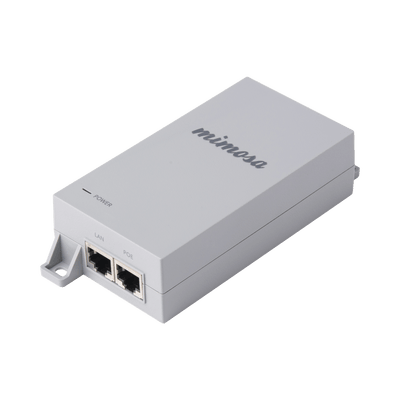 Inyector PoE Pasivo Gigabit 50 Vcc para radios A5-14, A5c, B5c, B5, B11, B24, C5c, C5x Mimosa