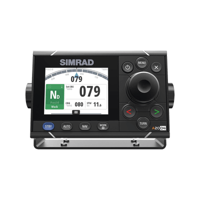 Controlador de Piloto Automático A2004 para Embarcaciones Comerciales / Pantalla a Color 4.1 Pulgadas con Ángulo de Visión de 170° / Tecnología Continuum Steering / Integración de Thruster y Soporte para Feedback de