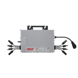 Microinversor 2.25 Kw, 220 Vca, para Interconexión a Red Eléctrica, IP67, WIFI Incuido, Conexión para Cable Troncal, Soporta Oversizing a 4 Módulos de Hasta 750 W