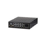 Switch WISP PoE Administrable de 8 puertos Gigabit, entrada de 110-120 Vca