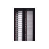 Módulo de Control Anunciador / hasta 60 Puntos / para Panel N16X / Serie INSPIRE de NOTIFIER / Color Negro