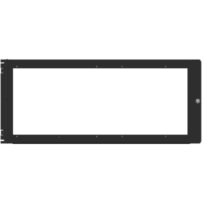 Placa de Revestimiento para Anunciador Táctil y Anunciadores / para Panel N16X / Serie INSPIRE de NOTIFIER / Color Negro