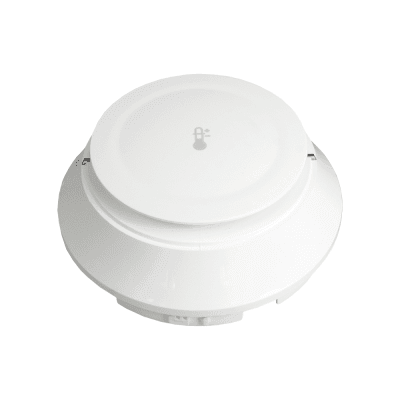 Detector de Calor con Auto Prueba / Direccionable / 57°C / Tecnología FlashScan® / Serie INSPIRE de NOTIFIER / Color Blanco