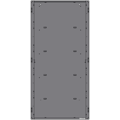 Gabinete de 4 Niveles / para Panel N16X / Serie INSPIRE de NOTIFIER / Color Negro