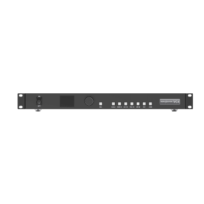 Controlador de Video LED VC4 / 4 Puertos Gigabit Ethernet / Entradas HDMI 1.3, DVI, VGA, CVBS / Salida Máxima 2.6 MP / Compatibilidad con RS232
