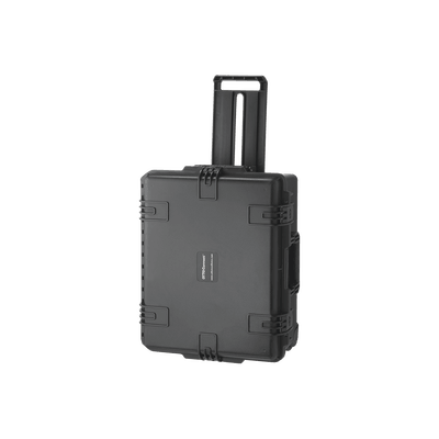 Maletín de carcasa rígida, resistente al agua, de uso rudo con asa y ruedas, para transportar 8 sistemas de intercomunicación OTTO Connect