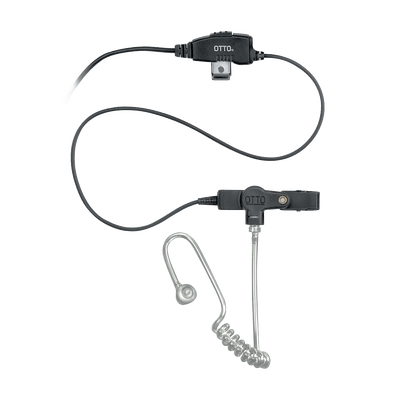 Kit de Micrófono-Audífono PLUS de 1 cable para Motorola DEP550, DGP8050 Elite, Serie XPR3000/3500, Serie APX3000/8000, DP2400/2600
