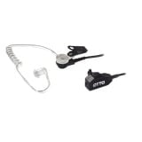 Kit de Micrófono-Audífono Comercial de 2 cables para KENWOOD NX-340/320/420, TK-3230/3000/3402/3312/3360/3170