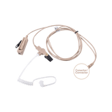 Kit de Micrófono-Audífono profesional de 2 cables para KENWOOD NX-340/320/420, TK-3230/3000/3402/3312/3360/3170