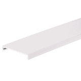 Tapa para Canaleta Ranurada, de 57.2 mm de Ancho, 1828.8 mm de Largo, Color Blanco