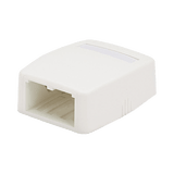 Caja de Montaje en Superficie, Para 2 Módulos Mini-Com, Color Blanco