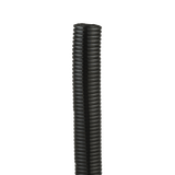 Tubo Corrugado Abierto para Protección de Cables, 1in (25.4 mm) de Diámetro, 30.5 m de Largo, Color Negro