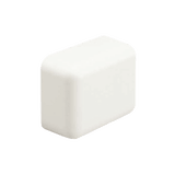 Tapa Final, para uso con canaleta LD3, material ABS, Color Blanco Mate