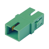 Módulo Acoplador SC/APC Simplex, Para Fibra Monomodo, Color Verde
