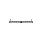 Organizador de Holgura para Cable de Fibra Óptica, Uso con Paneles HD Flex™ de 1 UR, Color Negro