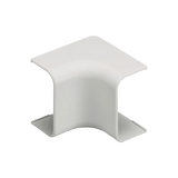 Esquinero interior, para uso con canaleta LD10, material ABS, Color Blanco Mate