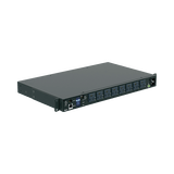 PDU Switchable y Monitoreable por Toma (MS) para Distribución de Energía, Enchufe de Entrada NEMA 5-15P, Con 8 Salidas 5-20R, Horizontal 19in, 120 Vca, 15 Amp, 1UR