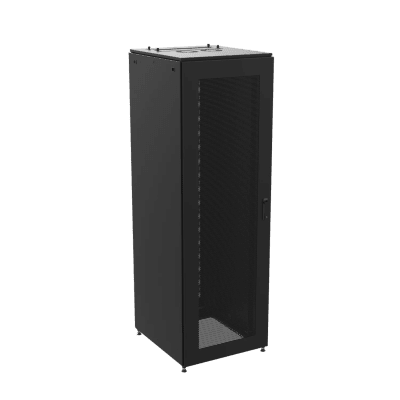 Gabinete de Telecomunicaciones ProLine S1, 600 mm de Ancho, 900 mm de Profundidad, 24 UR, Color Negro