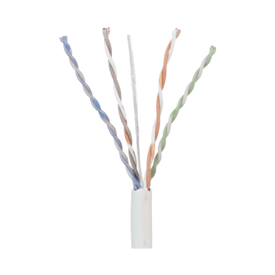 Bobina de Cable UTP 305 m. de Cobre, TX6000™ PanNet, Azul, Categoría 6 (24 AWG), CMP (Plenum), de 4 pares