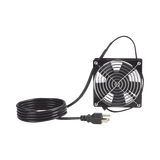 Ventilador para Instalación en Gabinete PanZone WME3BL, WME6BL, y WME9BL, de 115 Vca, y Cable de Corriente de 1.8M