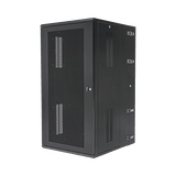 Gabinete PanZone de Montaje en Pared, de 19in, Puerta Ventilada, 26 UR, 762mm de Profundidad, Color Negro