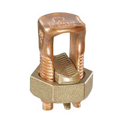 Conector Mecánico de Puesta a Tierra, de Cobre, Para Cables de Calibre 2 a 2/0 AWG