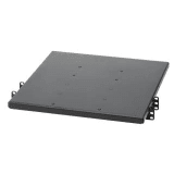 Charola de Doble Fijación en Rack de 2 Postes, 635 mm de Profundidad, y Soporte de Peso de 113 Kg, 1 UR, Color Negro