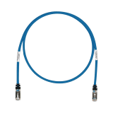 Patch Cord Cat6A, Blindado S/FTP, CM/LS0H, 20 m, Color Azul