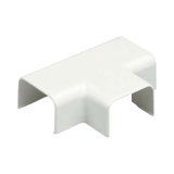 Conexión en "T", para uso con canaleta LD3, material ABS, Color Blanco Mate