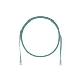 Cable de Parcheo TX6, UTP Cat6, Diámetro Reducido (28AWG), Color Verde, 10ft