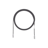 Cable de Parcheo TX6, UTP Cat6, Diámetro Reducido (28AWG), Color Negro, 3ft