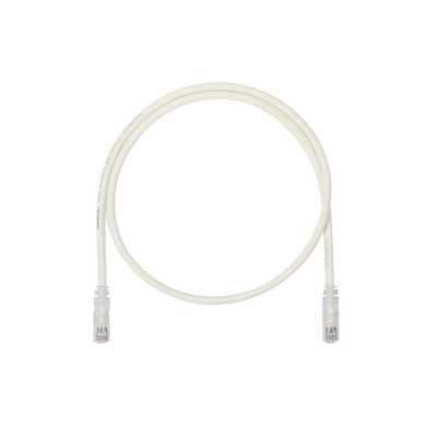 Cable de Parcheo UTP, Cat6A, 26 AWG, CM, Color Blanco Mate, 3ft