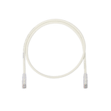 Cable de Parcheo UTP, Cat6A, 26 AWG, CM, Color Blanco Mate, 5ft