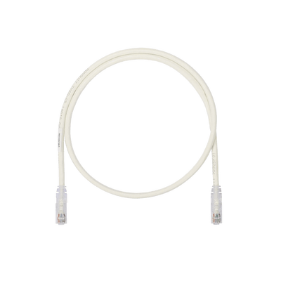 Cable de Parcheo UTP, Cat6A, 26 AWG, CM, Color Blanco Mate, 5ft